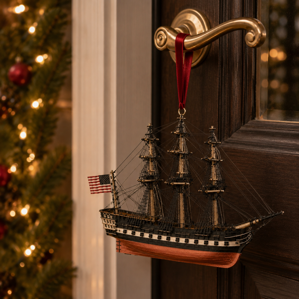 USS Constitution America’s Ship of State 229th Anniversary Commemorative Ornament