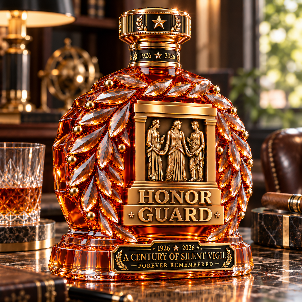 A Century of Honor - Tomb Guard Centennial Legendary Whiskey Decanter