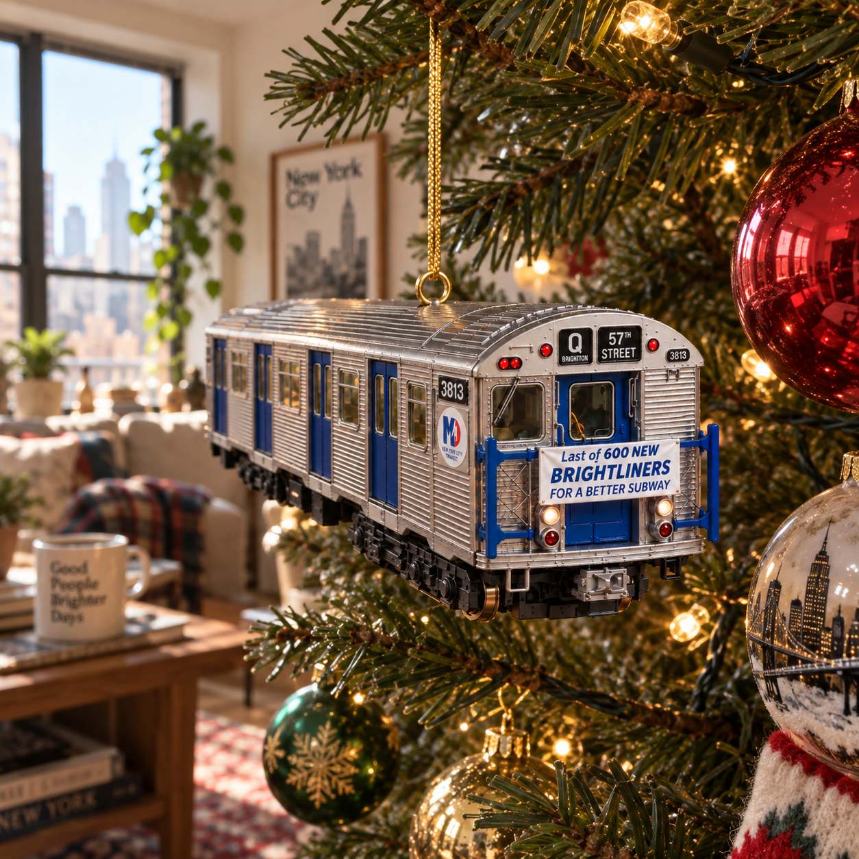 🚇💙 Final Ride of a Legend – R32 Farewell Ornament