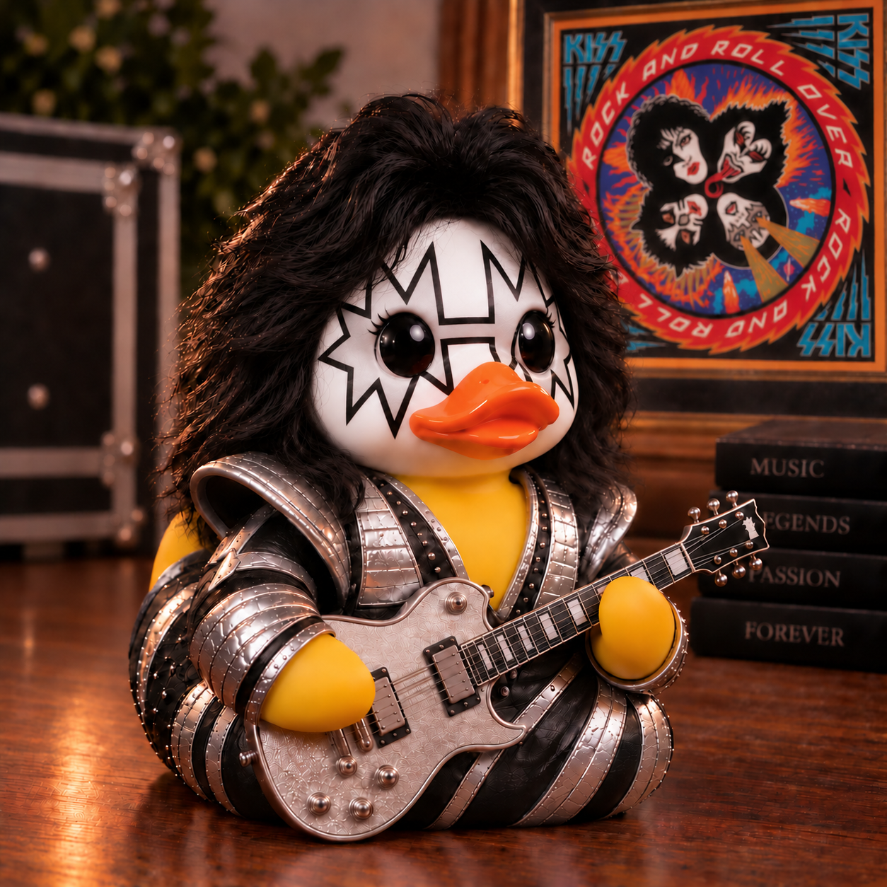 KISS Rock and Roll Over 50th Anniversary – Rock Legends Duck Tribute Set