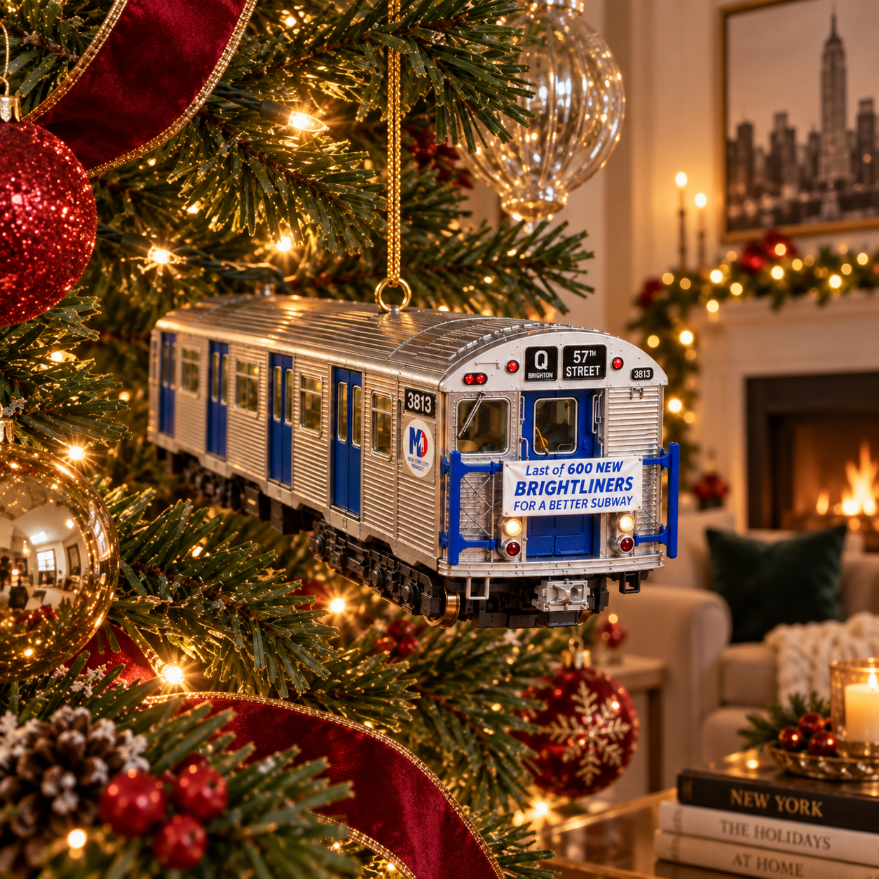 🚇💙 Final Ride of a Legend – R32 Farewell Ornament
