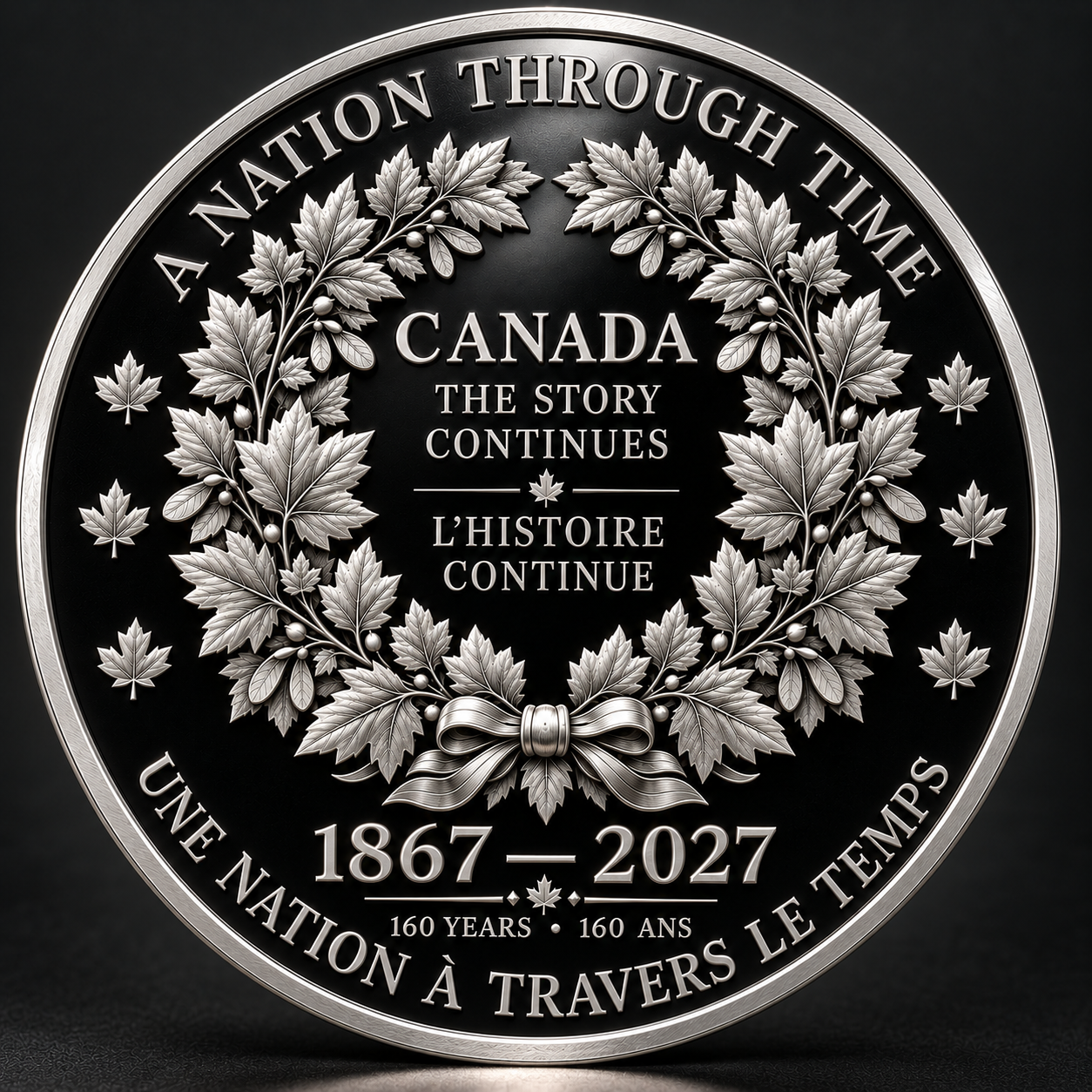 🍁 160 Years Together — Canada Legendary Commemorative Coin