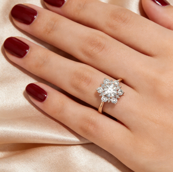 ❄️✨FrostBloom Snowflake Ring