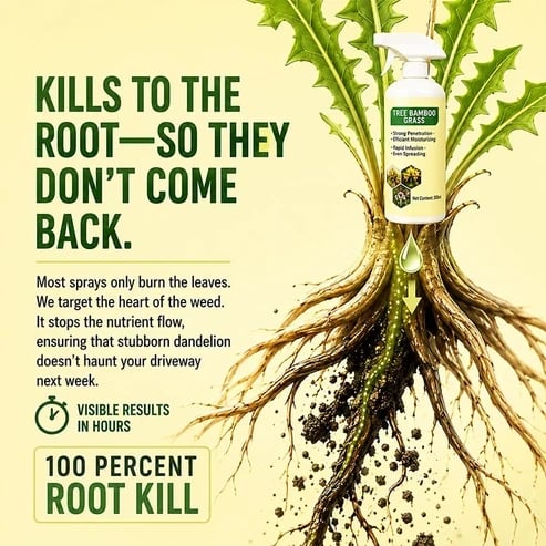 Natural active ingredients targeting weed roots