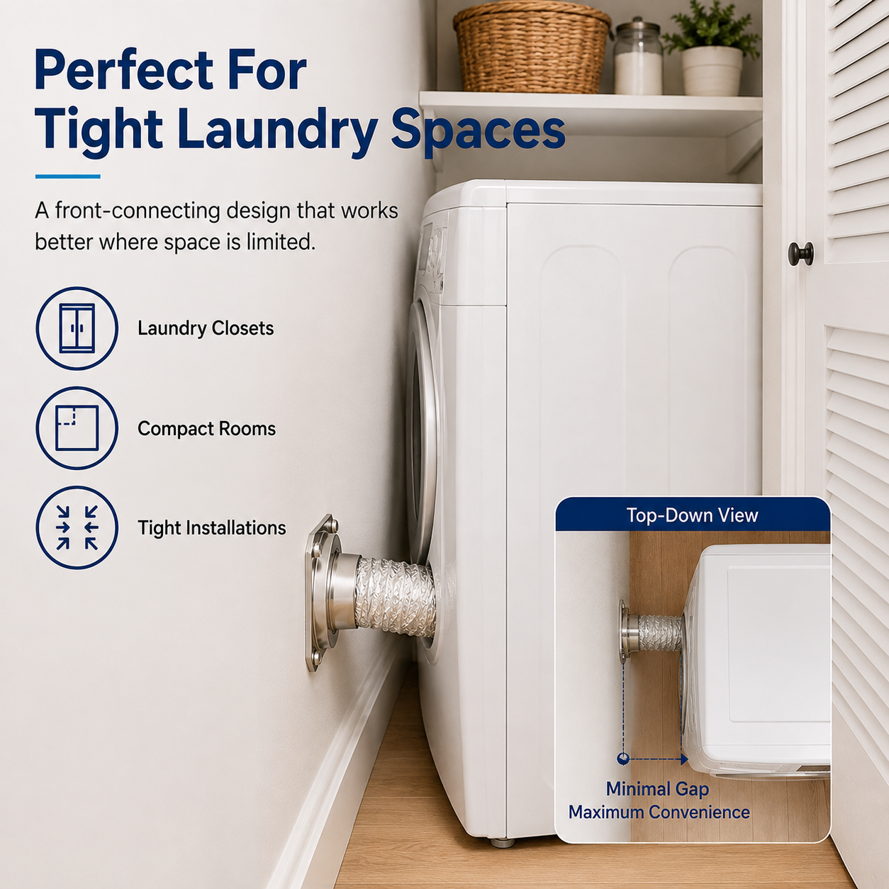 Magnetic Dryer Vent Quick-Connect Kit