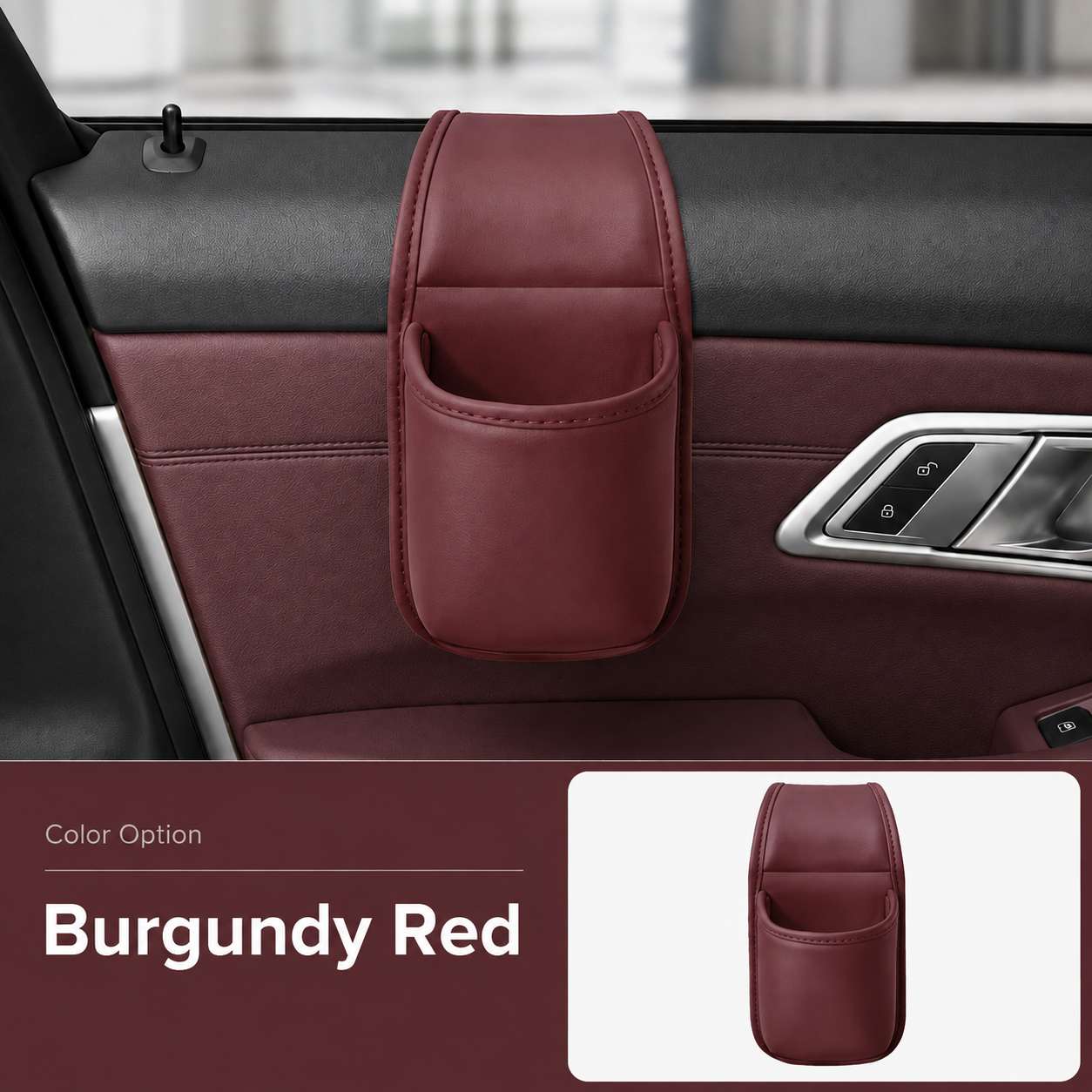 🥤 Car Door Cup Holder & Multi-Purpose Storage Pocket