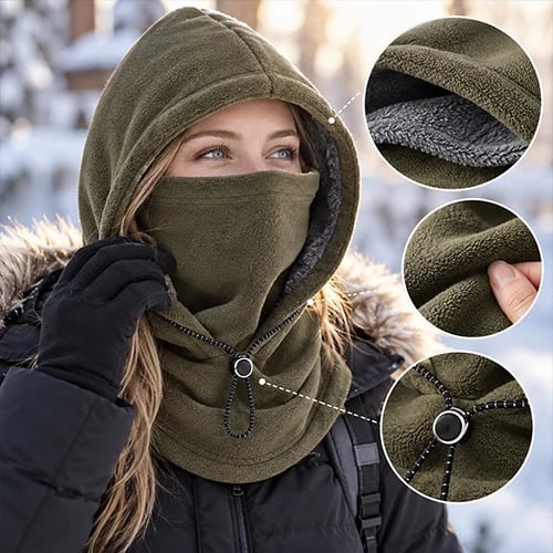 Soft double layer brushed fleece