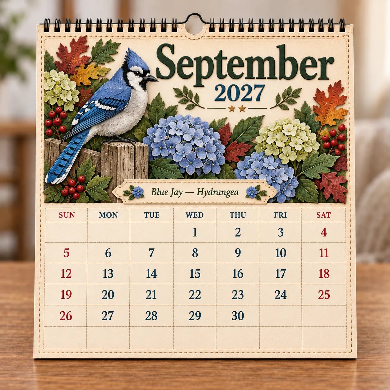 September Blue Jay Hydrangea