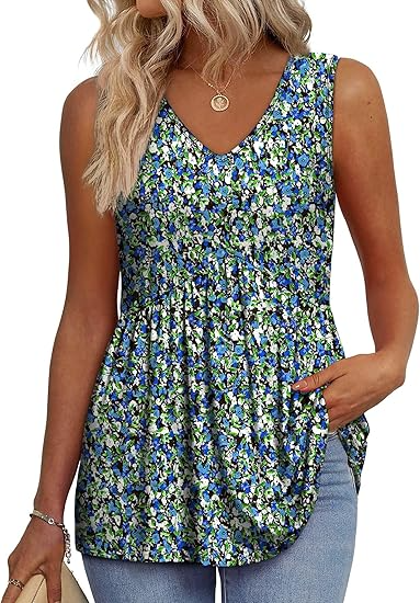 🔥 Flash Sale ⚡ Womens Tank Tops 2026 Flowy Peplum Tops
