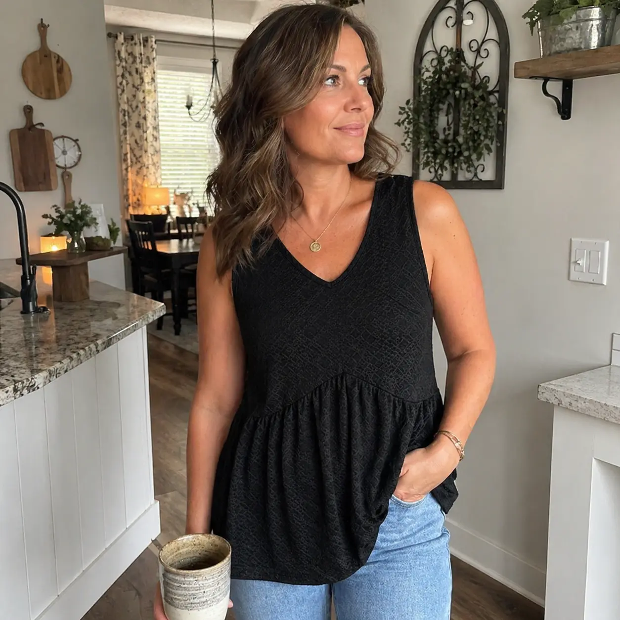 🔥 Flash Sale ⚡ Womens Tank Tops 2026 Flowy Peplum Tops
