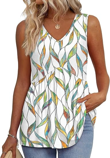 🔥 Flash Sale ⚡ Womens Tank Tops 2026 Flowy Peplum Tops