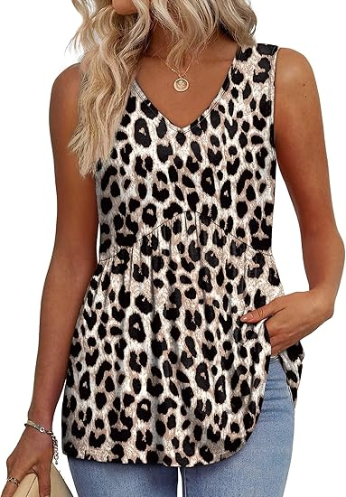 🔥 Flash Sale ⚡ Womens Tank Tops 2026 Flowy Peplum Tops