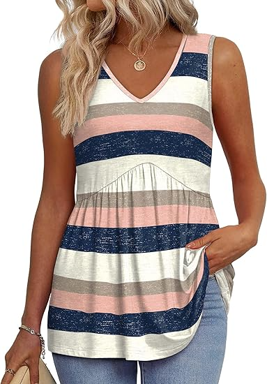 🔥 Flash Sale ⚡ Womens Tank Tops 2026 Flowy Peplum Tops