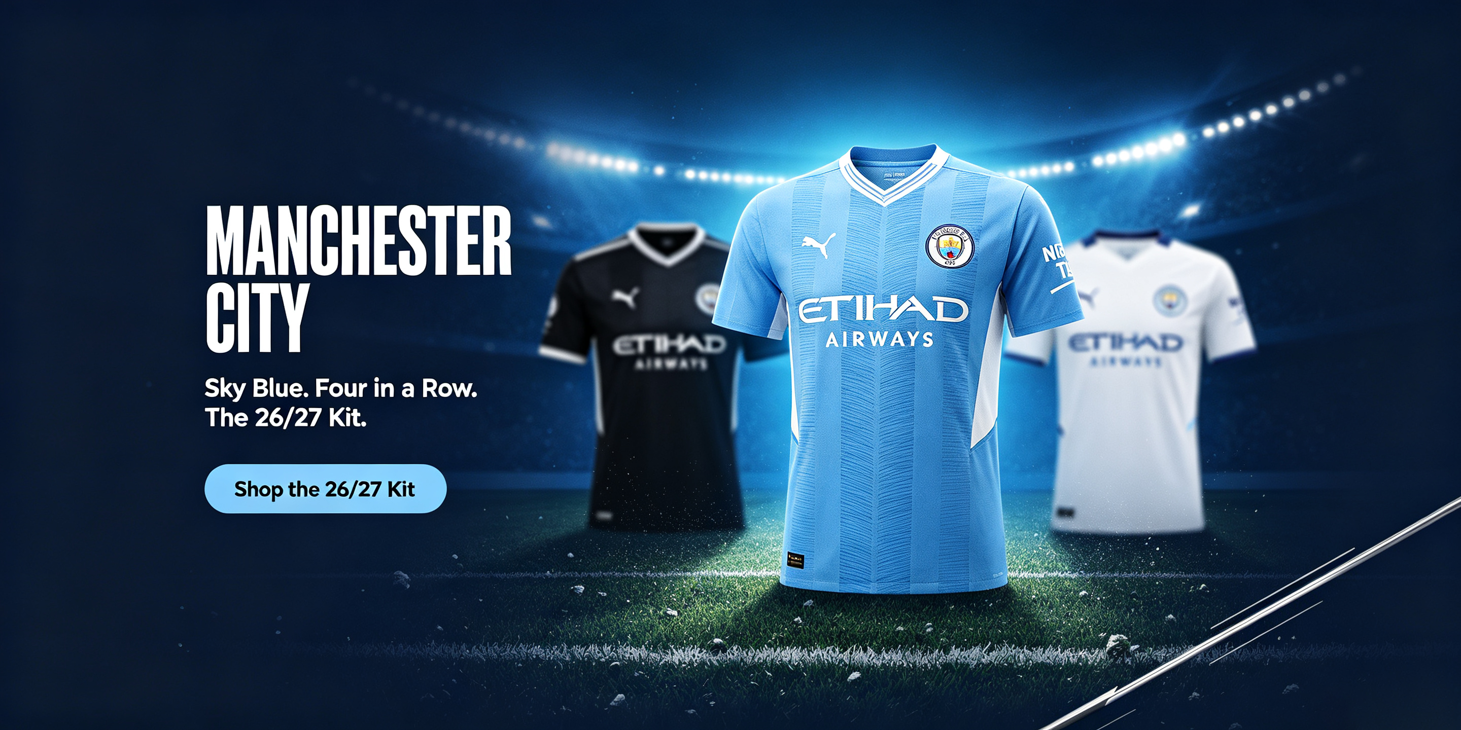 Manchester City Jerseys - Haaland, Foden, Rodri & the 26/27 Sky Blue Kit