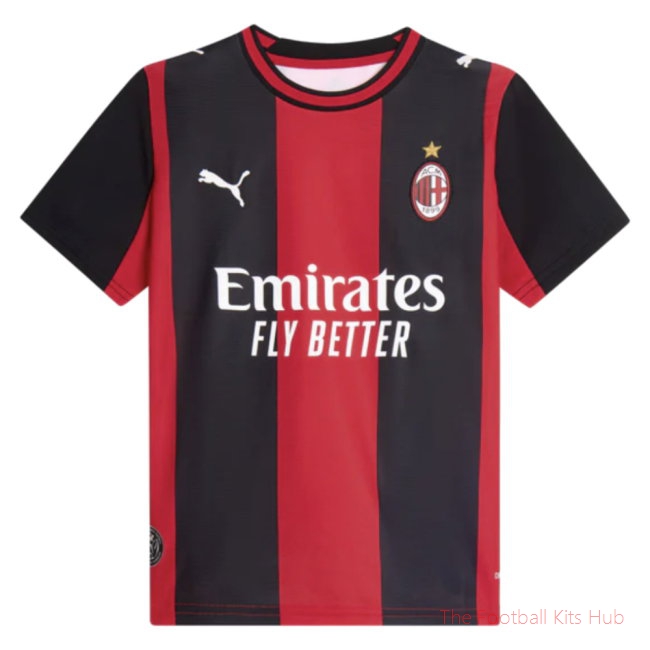 2026/27 AC Milan Home Shirt Kids