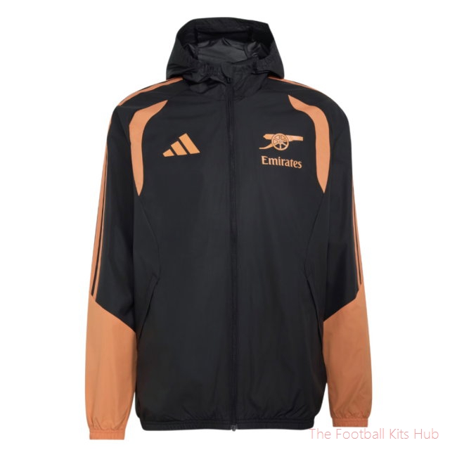 2026/27 Arsenal Allweather Jacket Black