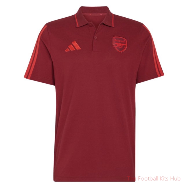 2026/27 Arsenal DNA Polo Shirt Burgundy