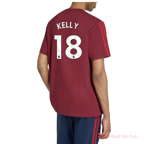 2026/27 Arsenal DNA Tee Burgundy Kelly 18