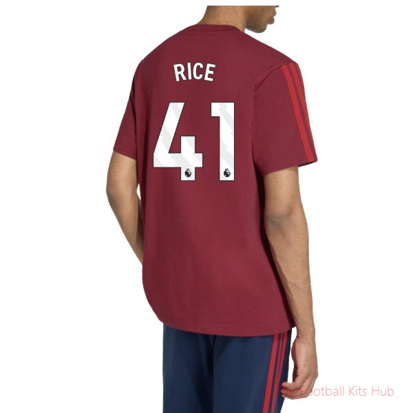2026/27 Arsenal DNA Tee Burgundy Rice 41