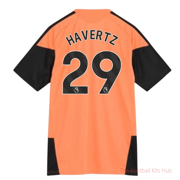 2026/27 Arsenal Training Jersey Dusky Orange Havertz 29