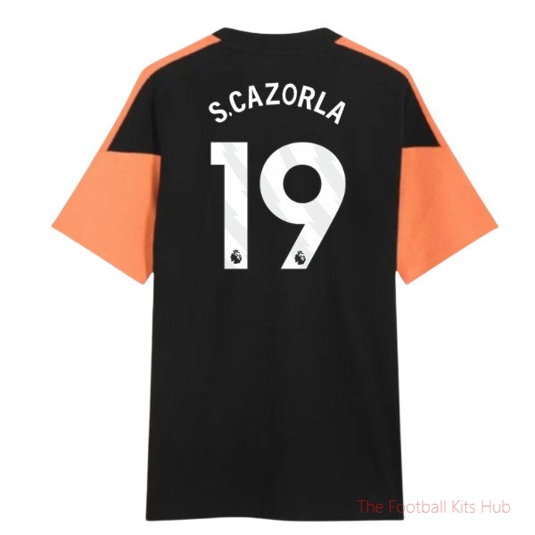 2026/27 Arsenal Training Tee Black S.Cazorla 19