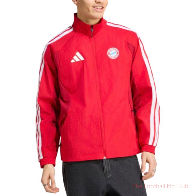2026/27 Bayern Munich Anthem Jacket Red