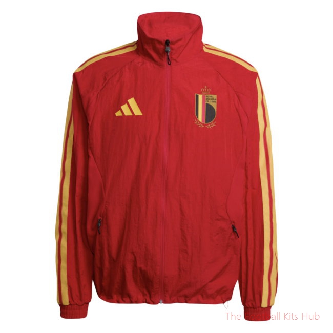2026/27 Belgium Anthem Jacket Red