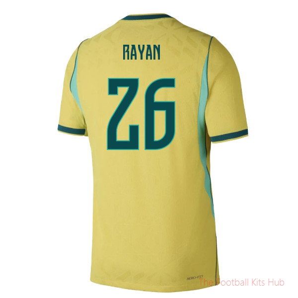 2026/27 Brazil Authentic Aero-Fit Home Shirt Rayan 26