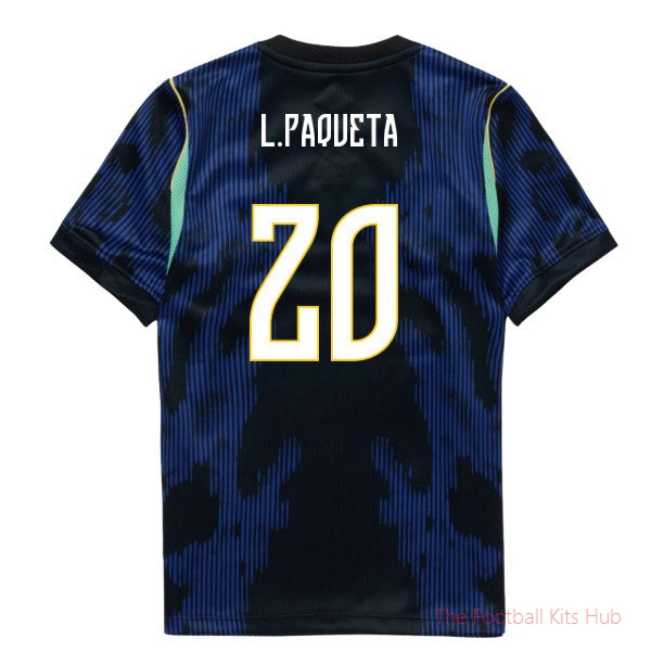 2026/27 Brazil Away Mini Kit L.Paqueta 20