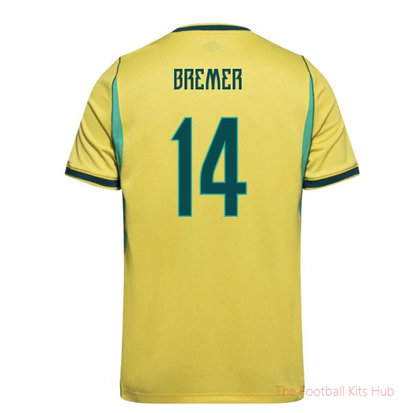 2026/27 Brazil Home Shirt Bremer 14