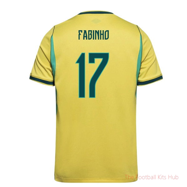 2026/27 Brazil Home Shirt Fabinho 17