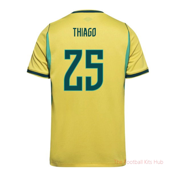 2026/27 Brazil Home Shirt Thiago 25