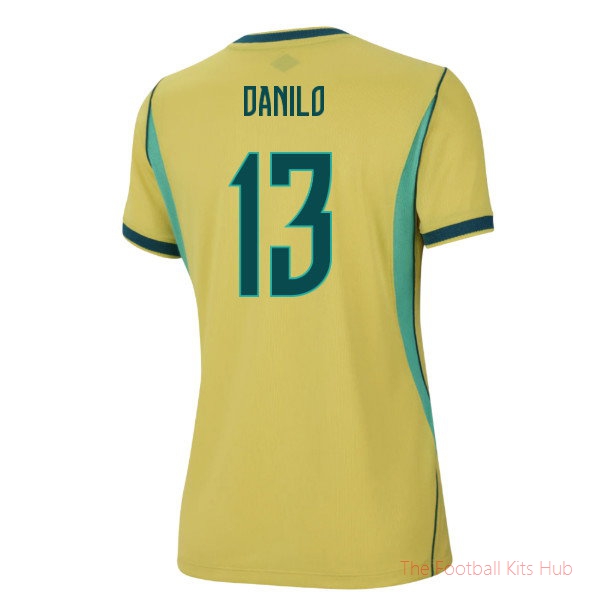 2026/27 Brazil Home Shirt Womens Danilo 13