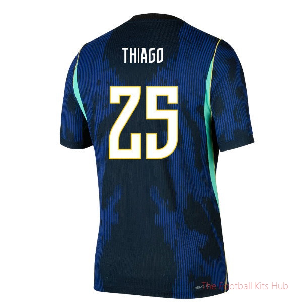 2026/27 Brazil Away Jordan Aero-FIT Authentic Shirt Thiago 25