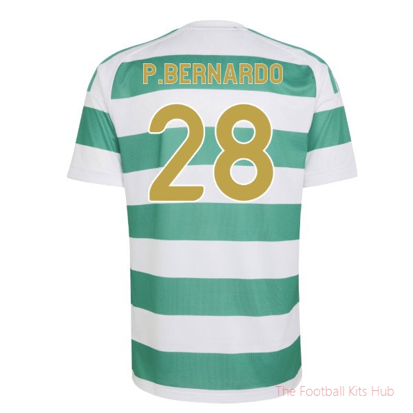 2026/27 Celtic Home Shirt P.Bernardo 28