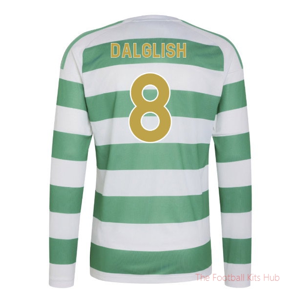 2026/27 Celtic Long Sleeve Home Shirt Dalglish 8