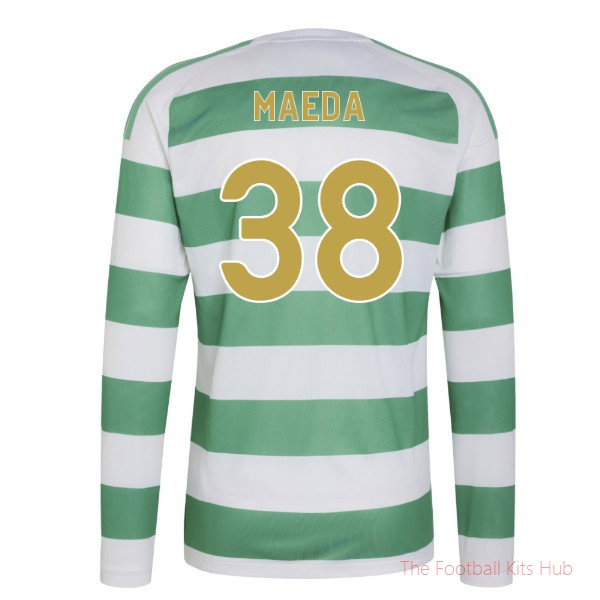 2026/27 Celtic Long Sleeve Home Shirt Maeda 38