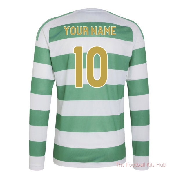 2026/27 Celtic Long Sleeve Home Shirt Your Name