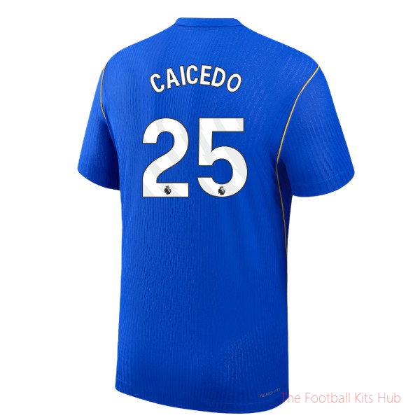 2026/27 Chelsea Aero-Fit Authentic Home Shirt Caicedo 25