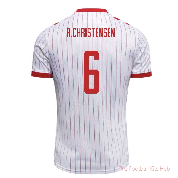 2026/27 Denmark Away Shirt A.Christensen 6