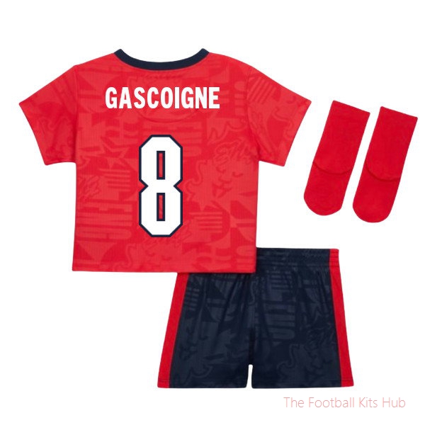 2026/27 England Away Baby Kit Gascoigne 8
