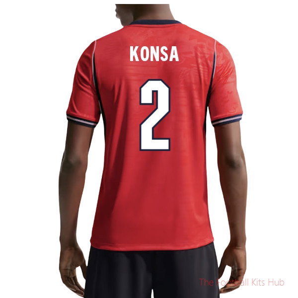 2026/27 England Away Shirt Konsa 2