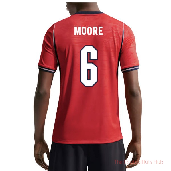 2026/27 England Away Shirt Moore 6