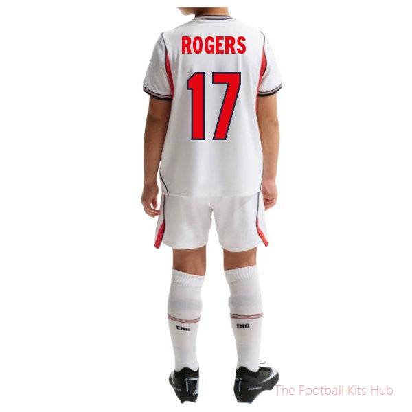 2026/27 England Home Mini Kit Rogers 17