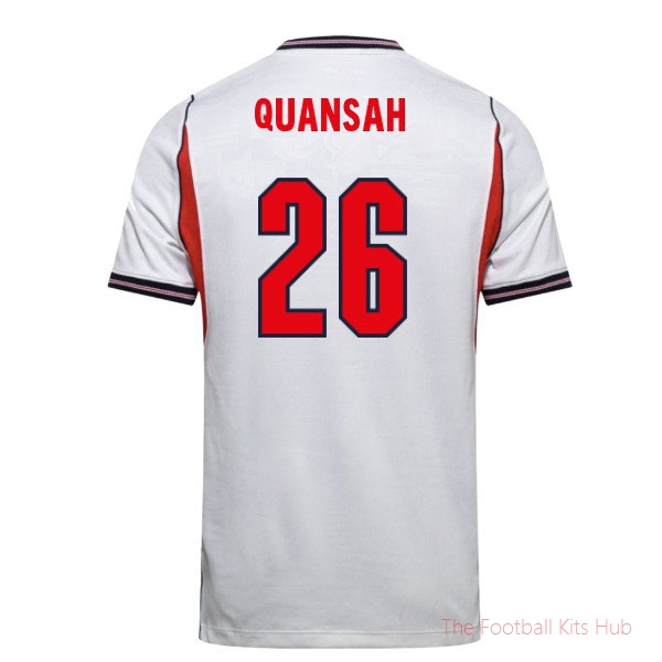 2026/27 England Home Shirt Quansah 26