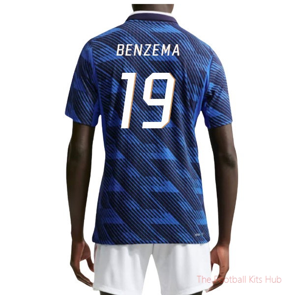 2026/27 France Aero-Fit Authentic Home Shirt Benzema 19