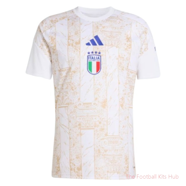 2026/27 Italy Home Pre-Match Shirt White