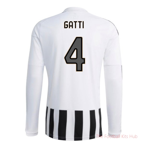 2026/27 Juventus Long Sleeve Home Shirt Gatti 4