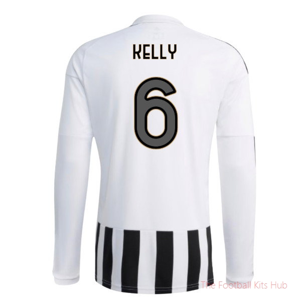 2026/27 Juventus Long Sleeve Home Shirt Kelly 6