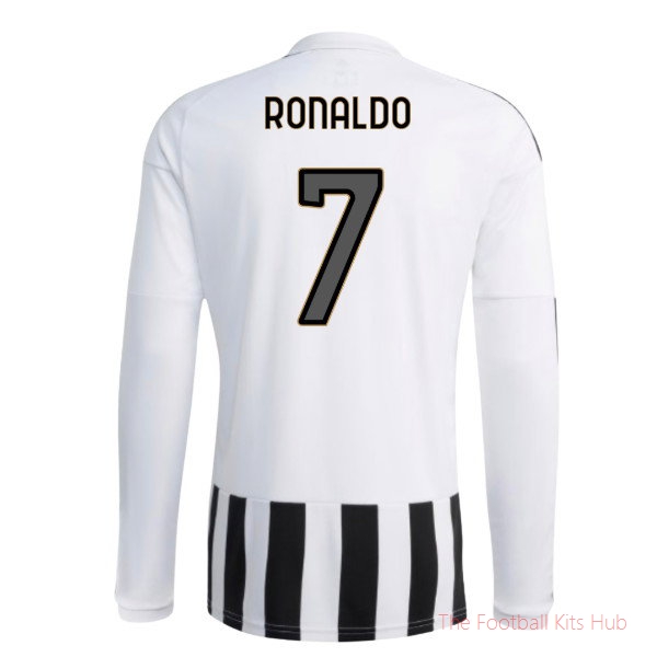 2026/27 Juventus Long Sleeve Home Shirt Ronaldo 7